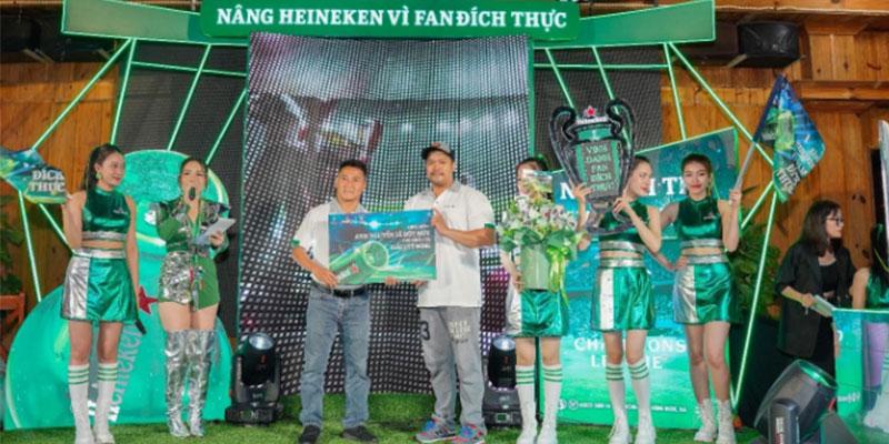 Heineken tặng nhiều phần quà giá trị cho fan Việt